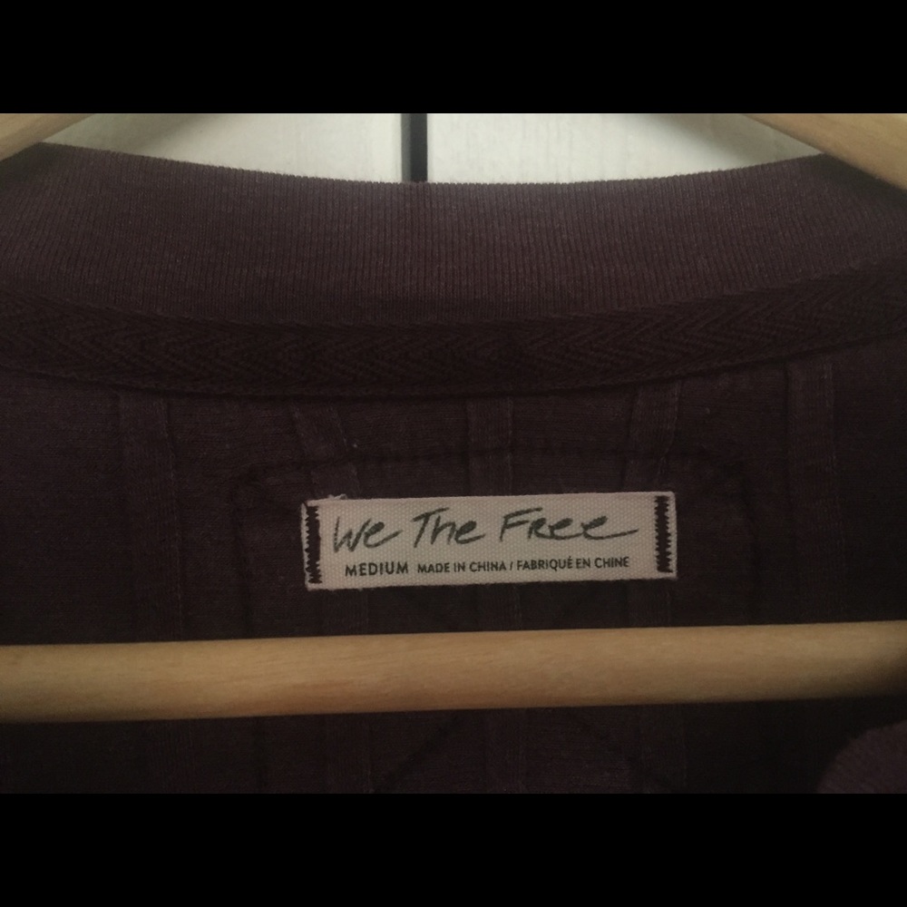 Free People Henley wide rail